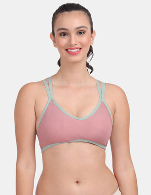 AMOUR SECRET Women T-Shirt Lightly Padded Bra(Pink)