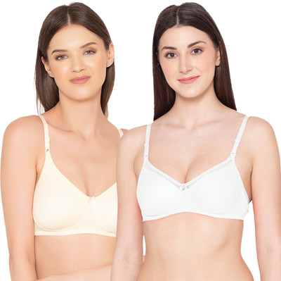 Groversons Paris Beauty Non-padded Combo Bra Women Everyday Non Padded Bra(Multicolor)