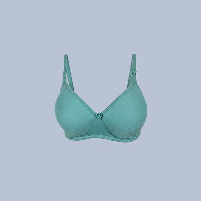 Lovanna fashion t-shirt bra Women Everyday Lightly Padded Bra(Light Green)