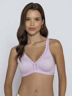 Chelvet Women Full Coverage Lightly Padded Bra(Pink)