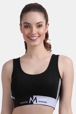 AMOUR SECRET Women Sports Lightly Padded Bra(Black)