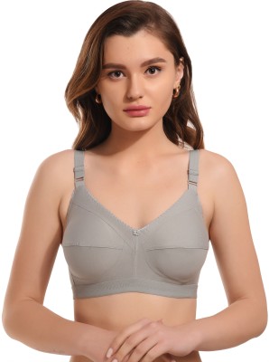 elina Full Coverage Bra for Women – Premium Quality with Unique Style and Comfort Women Minimizer Non Padded Bra(Grey)