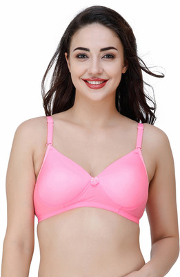 COLLEGE GIRL CGPAD1204 Women Everyday Lightly Padded Bra(Pink)