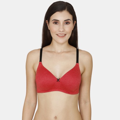 Rosaline By Zivame Women Everyday Lightly Padded Bra(Red)