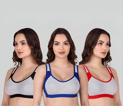 ASHMIRAS Bra Women Maternity/Nursing Non Padded Bra(Multicolor)