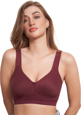 BRALUX Seamless Bra |Wireless Bra |Non Padded | Full Coverage | Everyday Bra Women Minimizer Non Padded Bra(Brown)