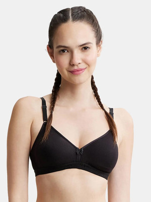 JOCKEY 1581 Women Everyday Non Padded Bra(Black)