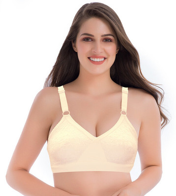 Groversons Paris Beauty Women Everyday Non Padded Bra(Beige)