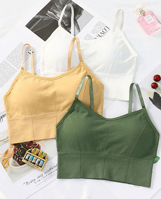 DealSeven fashion Women Bralette Lightly Padded Bra(Multicolor)