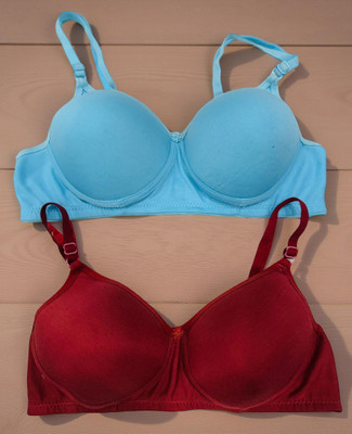 Wonkey Women Push-up Lightly Padded Bra(Multicolor)