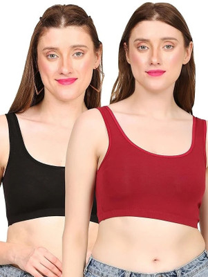 HouseOfCommon C7 Women T-Shirt Non Padded Bra(Multicolor)