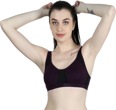 Vanila Women Sports Non Padded Bra(Purple)