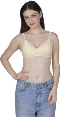 F-more ROXY FOAM Women Full Coverage Lightly Padded Bra(Beige)
