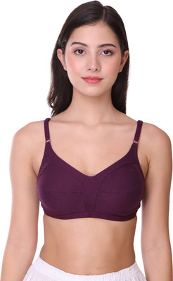 Salsa WELLFITZ Women Full Coverage Non Padded Bra(Purple)