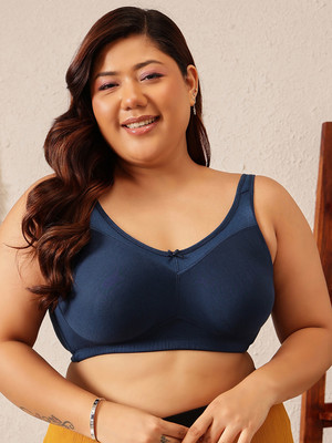 Clovia Women Full Coverage Non Padded Bra(Blue)