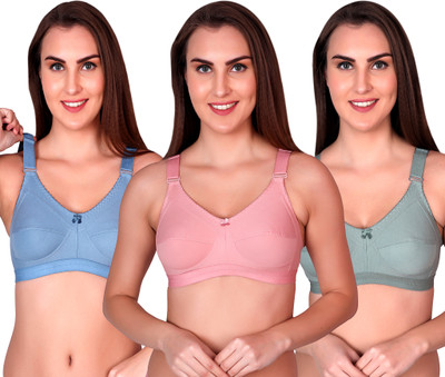 CURVZEX disha Women Push-up Non Padded Bra(Multicolor)