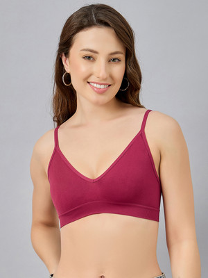 Dressberry Women Everyday Lightly Padded Bra(Maroon)