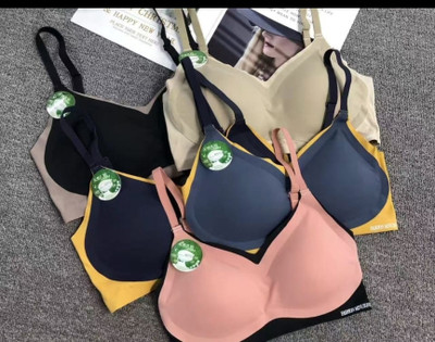 NASHRA ENTERPRISES model 455 Women T-Shirt Lightly Padded Bra(Beige, Black, Blue, Pink)