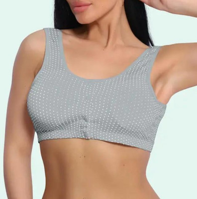 Ruvika BreezyFront Women Maternity/Nursing Lightly Padded Bra(Pink)