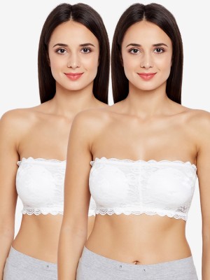 JMT Wear Women Bralette Heavily Padded Bra(White)