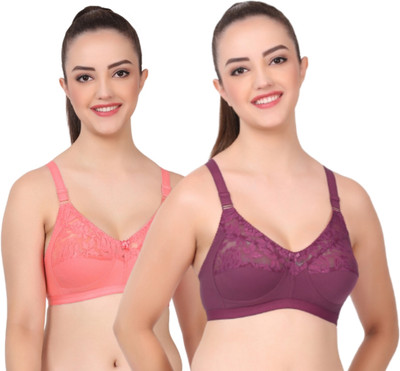 Layeba Deepika Women Full Coverage Non Padded Bra(Multicolor)