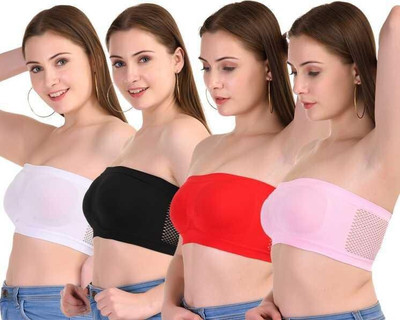 TARIDO FASHION Women Training/Beginners Non Padded Bra(Multicolor)