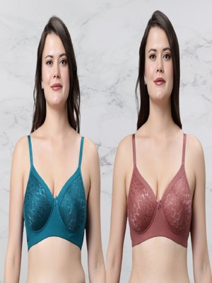 In Care LINGERIE ICPD2-11 Women T-Shirt Heavily Padded Bra(Multicolor)
