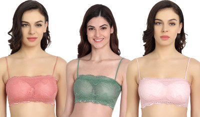 SUPER BEAUTY SB Women Full Coverage Lightly Padded Bra(Multicolor)