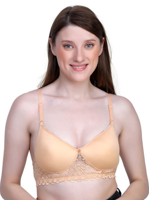 ORENZEE INNER Women Push-up Lightly Padded Bra(Black)