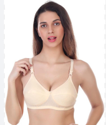 Clacyplus CN28 Women Full Coverage Non Padded Bra(Yellow)