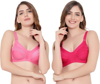 KYODO Women Everyday Non Padded Bra(Pink)