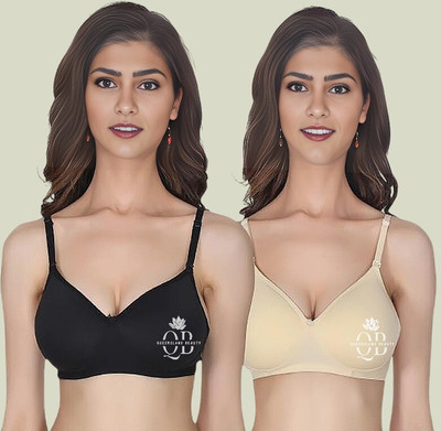 Queensland Beauty Women Everyday Lightly Padded Bra(Multicolor)