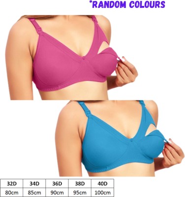 Prithvi Women Full Coverage Non Padded Bra(Multicolor)