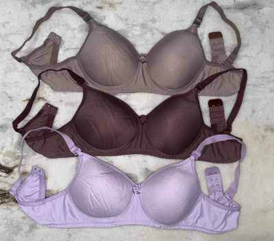 Trakudi Women T-Shirt Lightly Padded Bra(Multicolor)