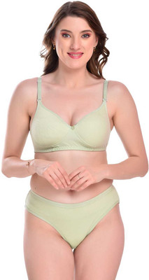 DSN BP-Pink-32-035. Women Full Coverage Lightly Padded Bra(Light Green)