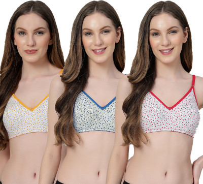 LILY lahahc Women Everyday Non Padded Bra(Multicolor)