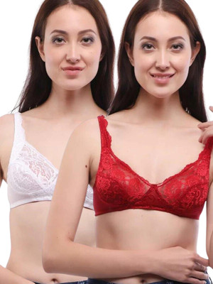 Lovable L0596 Women Everyday Non Padded Bra(Maroon, White)
