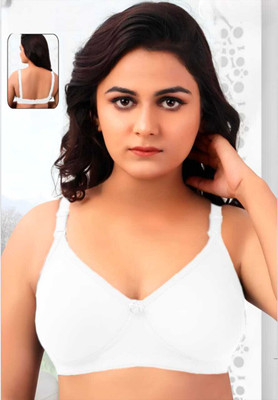 ROSHNI Kavita Women Everyday Non Padded Bra(White)
