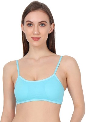 OUTLOOK CREATIVE Women Bralette Lightly Padded Bra(Light Blue)