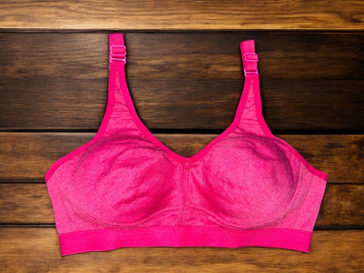 Piylu Everyday Women T-Shirt Non Padded Bra(Pink)