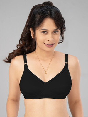 Lovable CES-218 Women T-Shirt Non Padded Bra(Black)