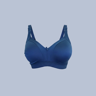 Lovanna fashion Women Full Coverage Non Padded Bra(Dark Blue)
