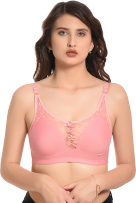 Viral Girl NA Women Minimizer Non Padded Bra(Pink)