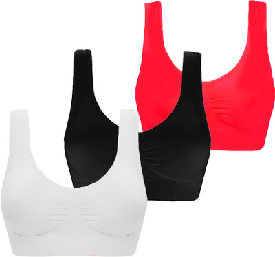 INTIMYTH Women Sports Non Padded Bra(Multicolor)