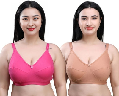 Pikavi Fashion Women Everyday Non Padded Bra(Pink)