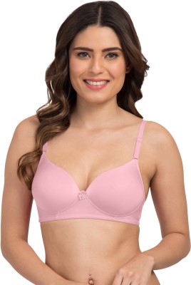 TWEENS Tweens Heavily Padded Bra Women Full Coverage Heavily Padded Bra(Pink)