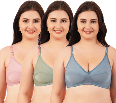 lufiya meena Women Push-up Non Padded Bra(Multicolor)