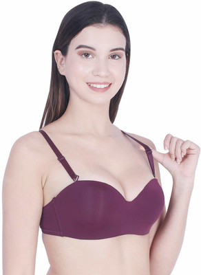 Penance For You Women Everyday Lightly Padded Bra(Purple)