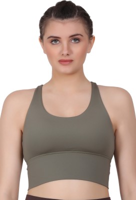 AMOUR SECRET Women Sports Lightly Padded Bra(Grey)