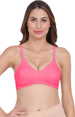 AMOUR SECRET Non padded seamless bra Women Everyday Non Padded Bra(Pink)